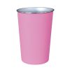 Sublimation cup with plastic wrap - Pink
