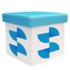 Szublimációs tárolós ülőke - Kék