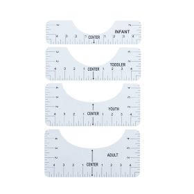 T-shirt ruler guide
