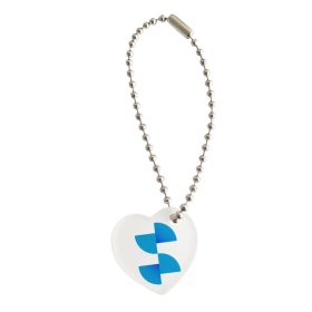 Szublimációs szív alakú charm