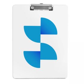 Sublimacijska A4 pisarniška mapa s sponko