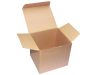 Brown cardboard mug box