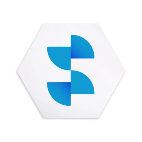 Szublimációs prémium parafa alátét - hexagon