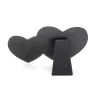 Sublimation printable wooden table picture frame double heart