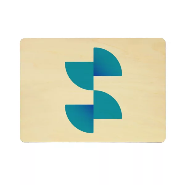 Sublimation natural wood board 28x20cm
