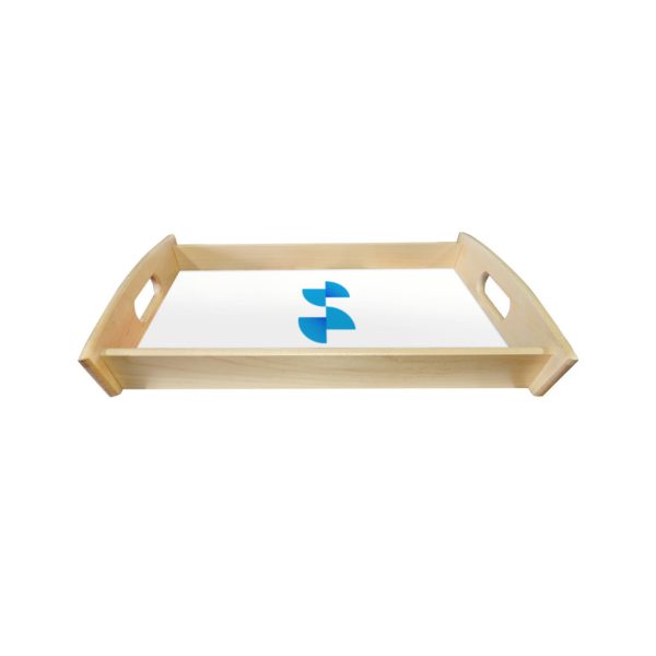 Unisub szublimációs fa tálalótálca - 365,1x244,4 mm (5700)