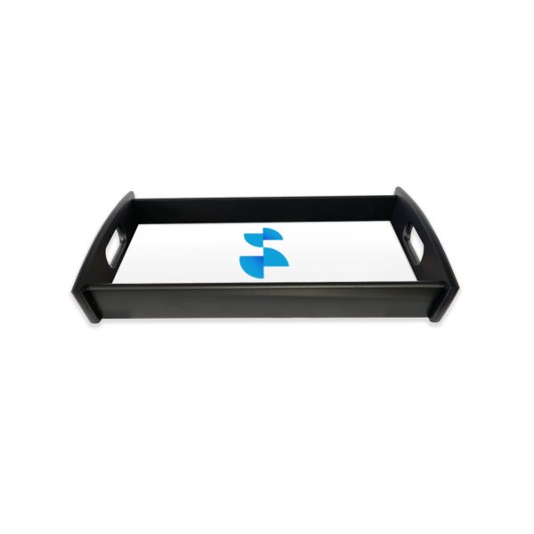 Unisub szublimációs fekete tálalótálca - 365,1x244,4 mm (5987)