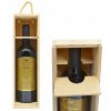 Sublimation wine box with sublimation insert