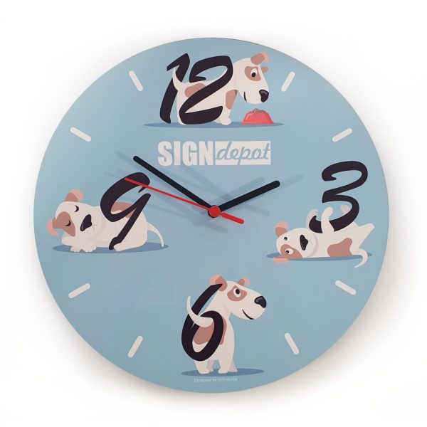Sublimation MDF clock 30cm