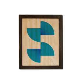 Szublimációs fa fotópanel kerettel 20x25cm