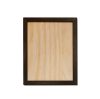 Sublimation natural wood photo panel with frame 20x25cm