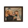 Sublimation natural wood photo panel with frame 20x25cm