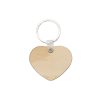 Szublimációs fa szív kulcstartó