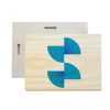 Sublimation natural wood photo panel 203x254x16mm
