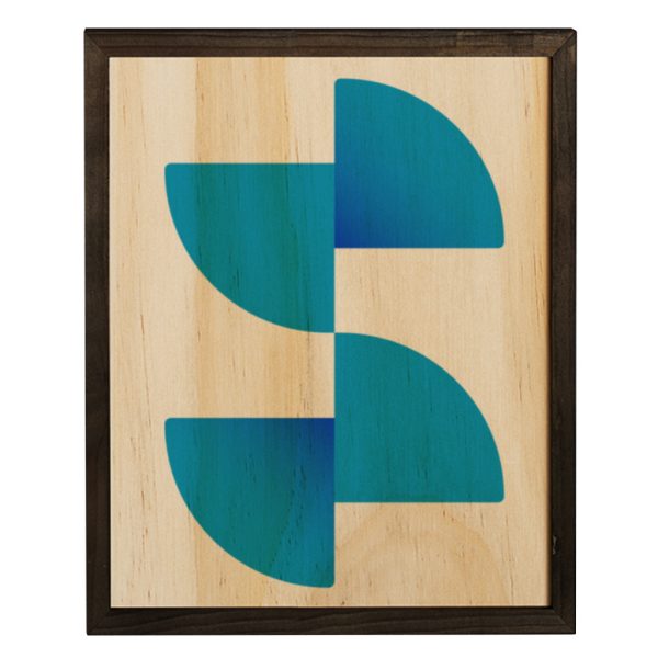 Szublimációs fa fotópanel kerettel 30.5x45.7cm