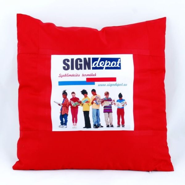 Sublimation pillowcase colorful 40x40cm red