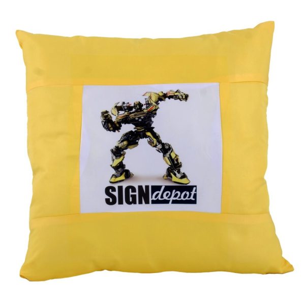 Sublimation pillowcase colorful 40x40cm yellow