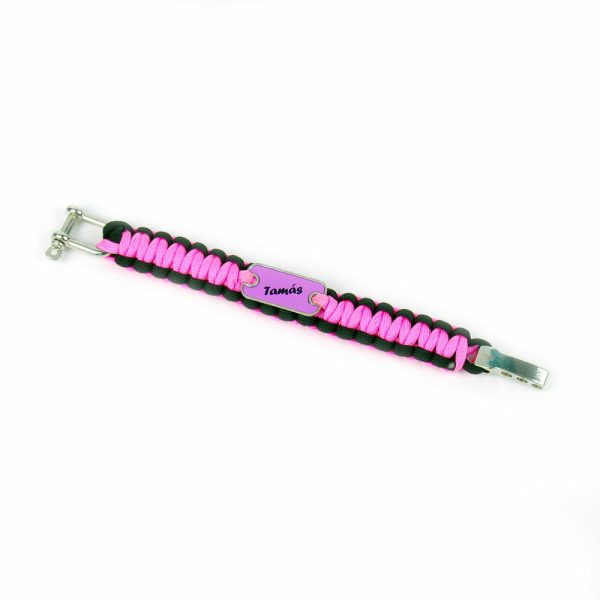 Sublimation braided bracelet Pink