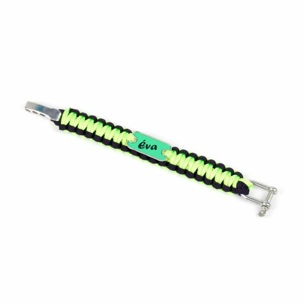 Sublimation braided bracelet Green