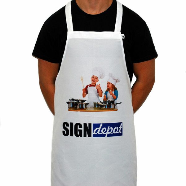 Sublimation large kitchen apron