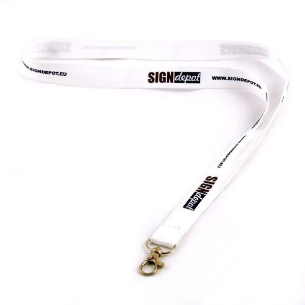 Sublimation lanyard