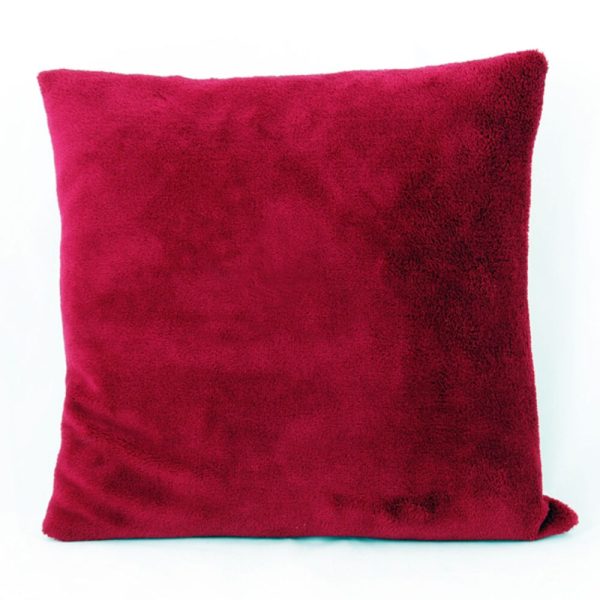 Sublimation plush pillowcase 40x40cm Red