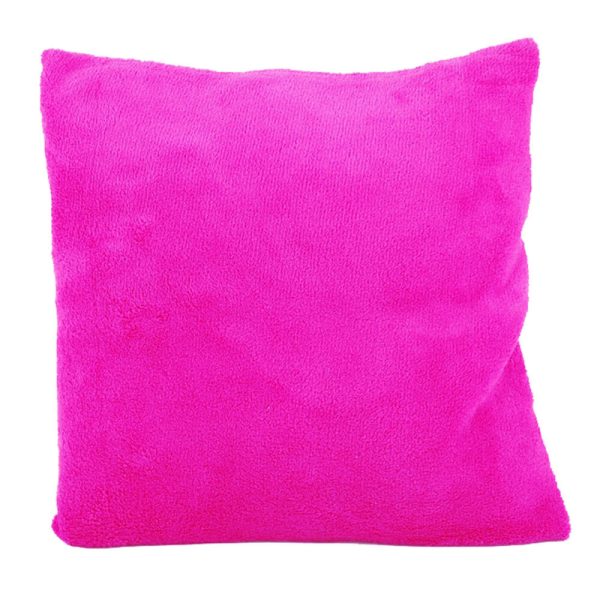 Sublimation plush pillowcase 40x40cm Pink