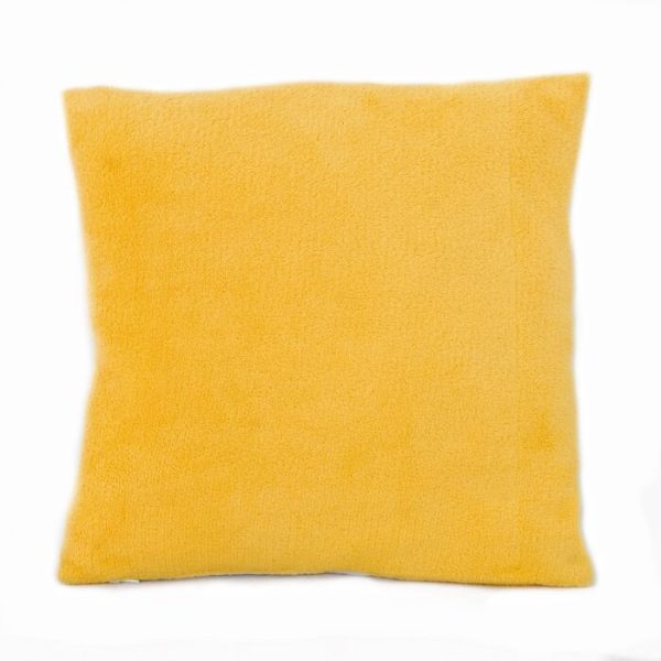 Sublimation plush pillowcase 40x40cm Yellow