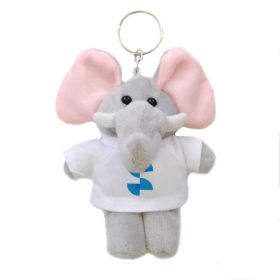Sublimacijski plišasti obesek za ključe - slon