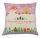 Sublimation linen Christmas pillowcase Pink