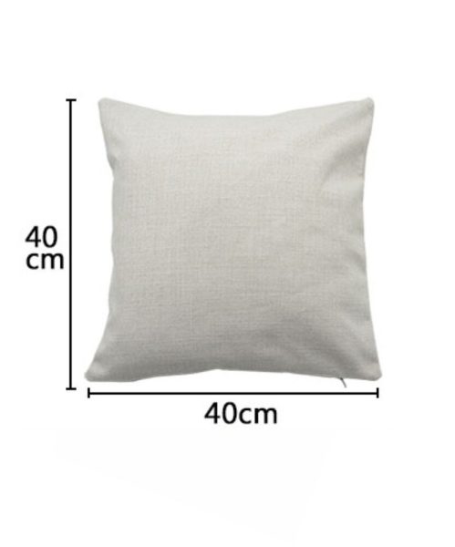 Sublimation linen pillowcase 40x40cm
