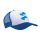Sublimacijska Trucker bejzbolska kapa - bela / kraljevsko modra