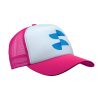 Szublimációs Trucker baseball sapka - fehér / pink
