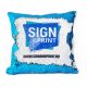 Sublimation sequin pillowcase Blue