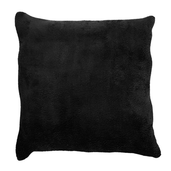 Sublimation plush pillowcase 40x40cm Black