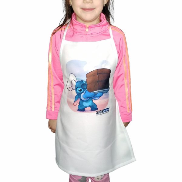 Sublimation kids apron