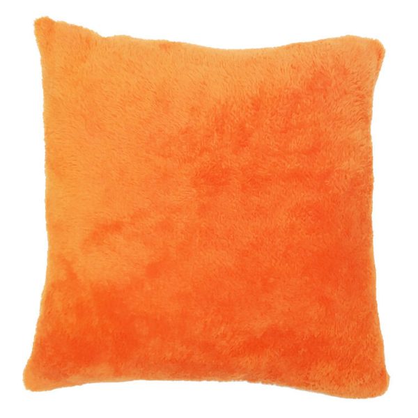Sublimativna prevleka za blazino s plišasto hrbtno stranjo 40x40 cm - oranžna