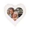 Sublimation white heart pillow 40x40cm