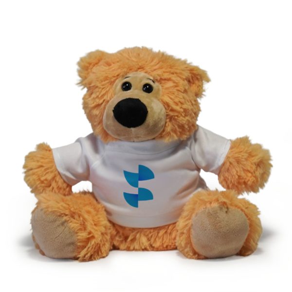 Sublimation teddy bear in white T Shirt