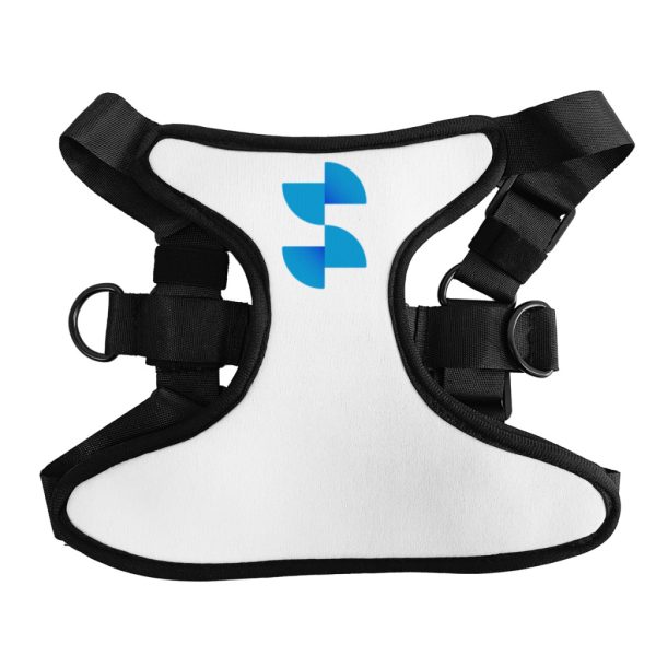 Sublimation neoprene dog harness-L