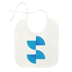 Sublimacijski otroški slinček - bela