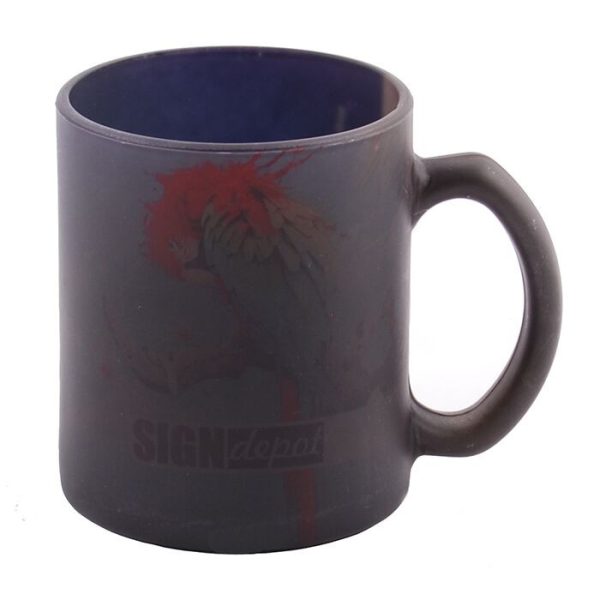Sublimation color changeing glass mug