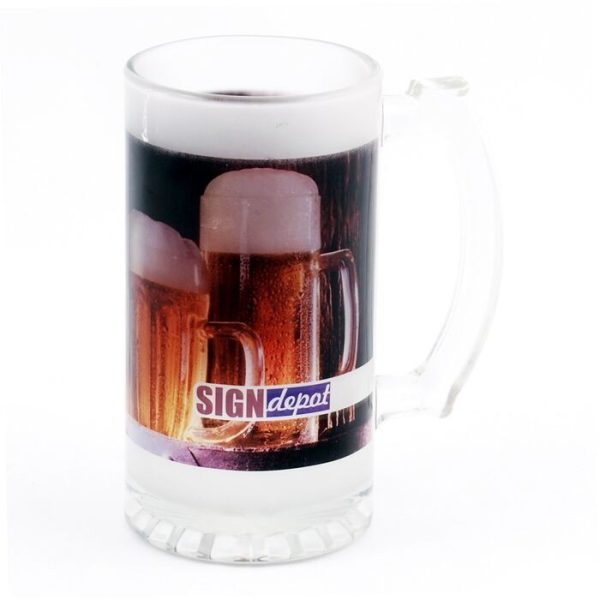 Sublimation glass beer mug