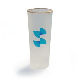 Szublimációs üveg feles pohár - opál