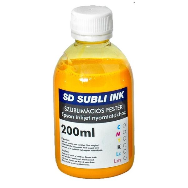 SD Sublimacijska barva 200ml Rumena - Ukinjen izdelek