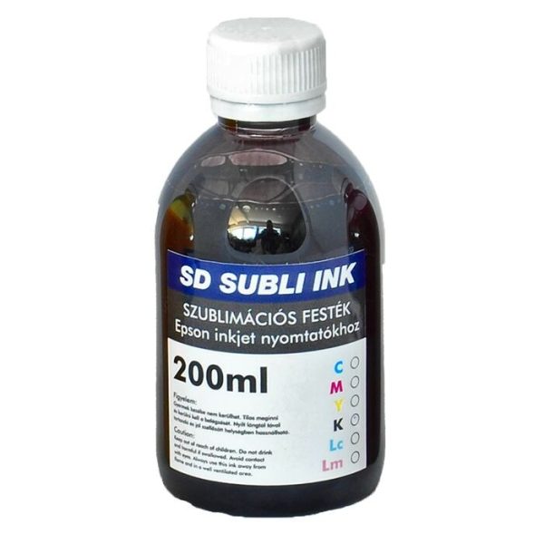 SD Sublimation ink 200ml Black