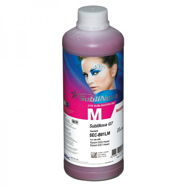 Inktec Sublinova Sure Szublimációs festék Magenta 1liter