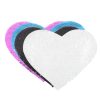 Sublimation iron on stroking sequin shape heart