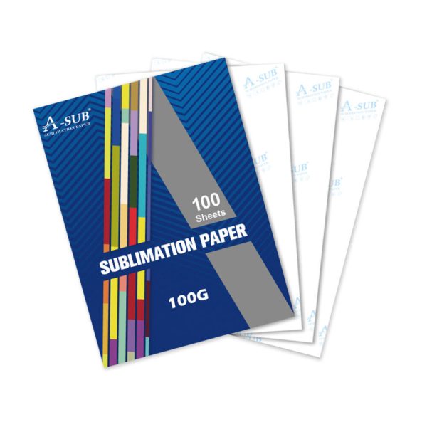 A-SUB 100g szublimációs papír  - 100db A4/A3/A3+