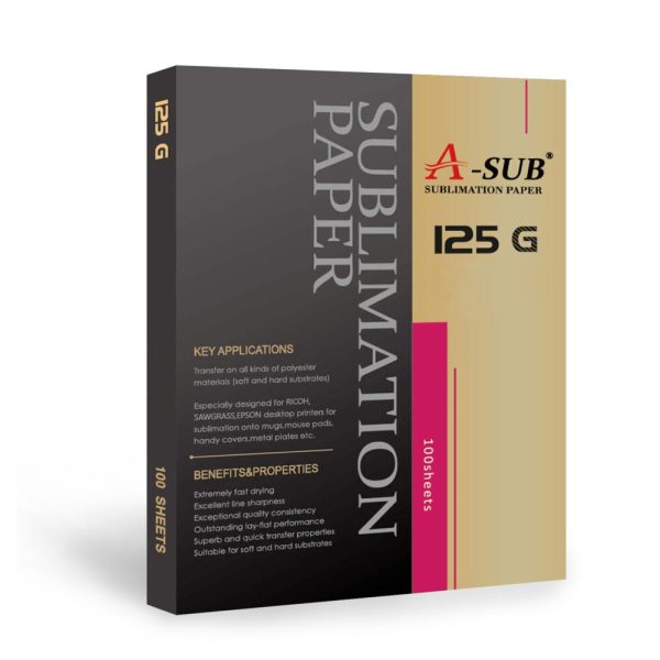 A SUB 125g premium sublimation paper 100db A4 A3